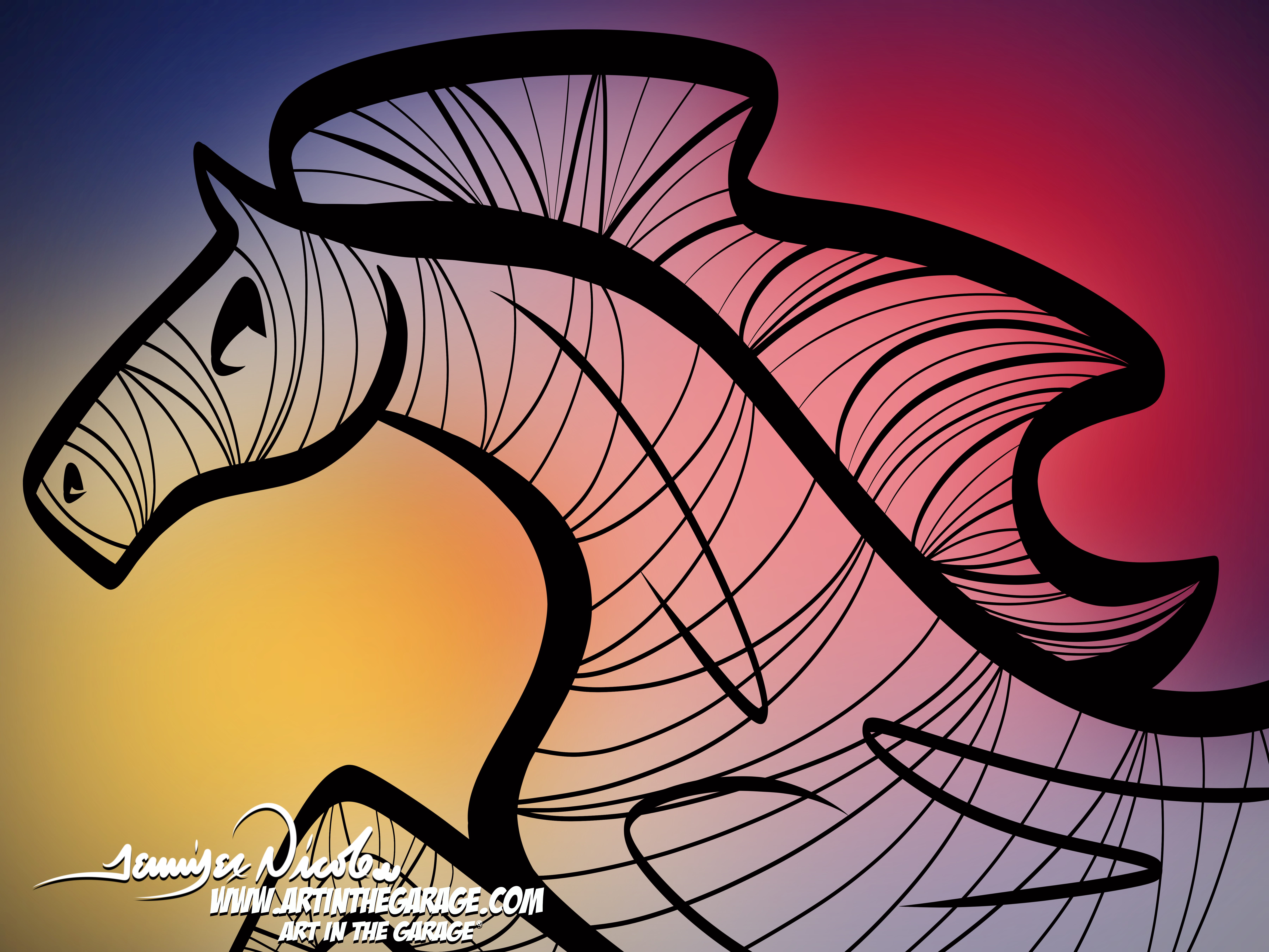 1-21-21 The Minimalistic Horse