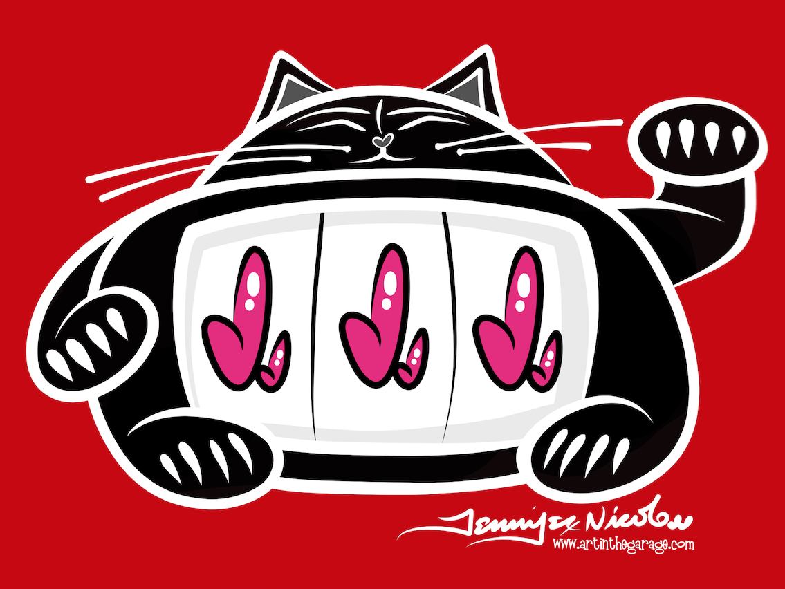 3-19-16 Lucky Cat Too