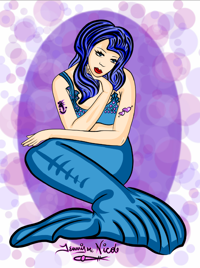 5-11-13 Mermaid Finsihed