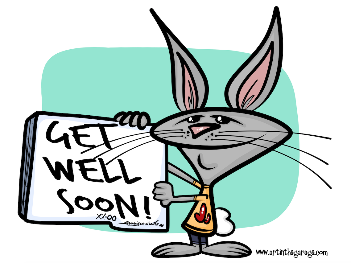 1-18-16 Get Well Bunny