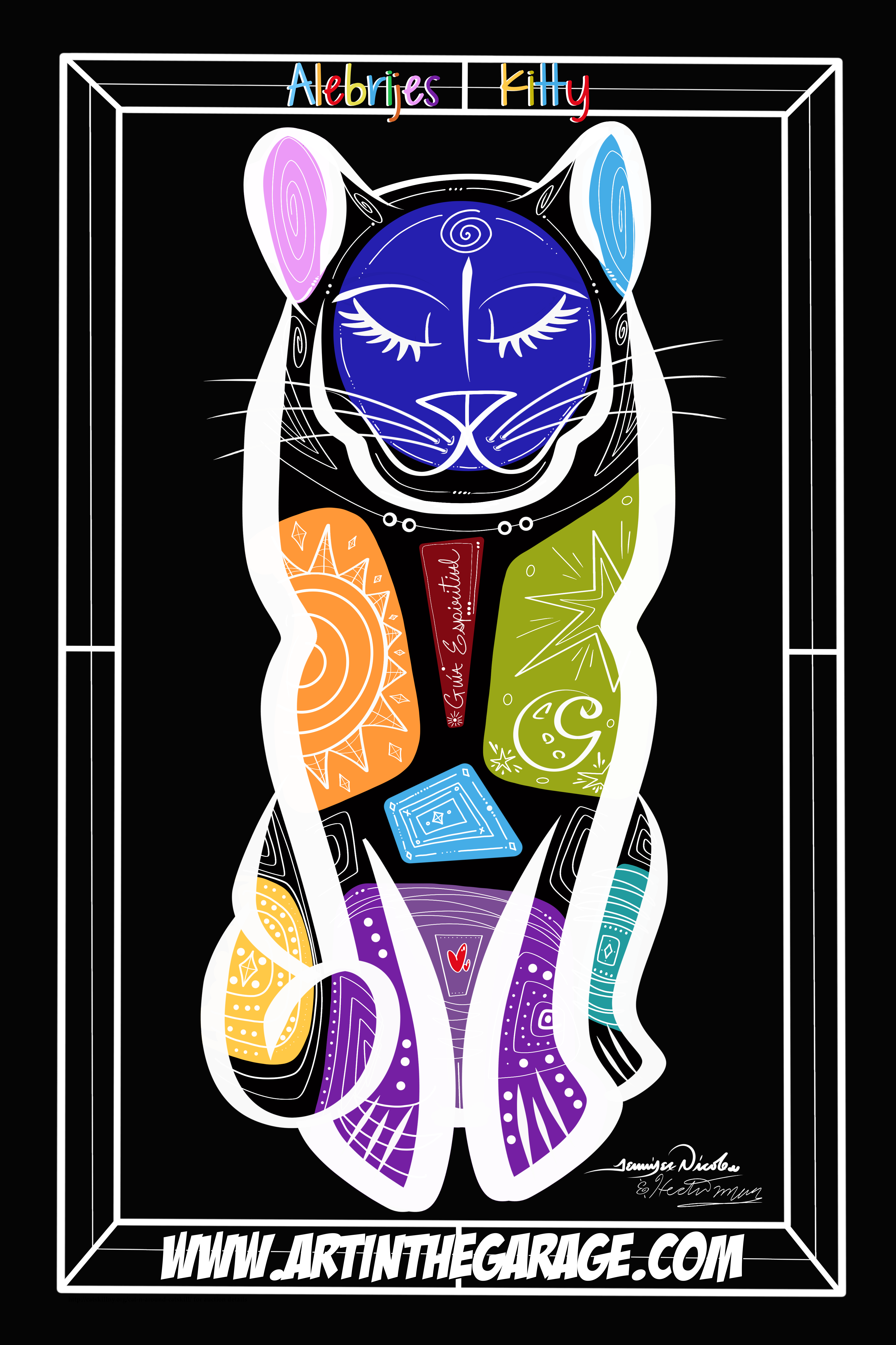 12-9-19 Alebrije Kitty