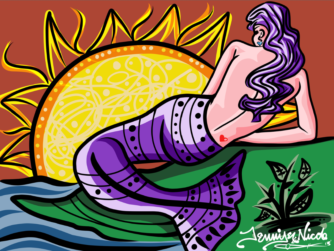 3-12-13 Mermaid Sunset