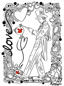 5-7-26 The Mad Hatter Outline 4874