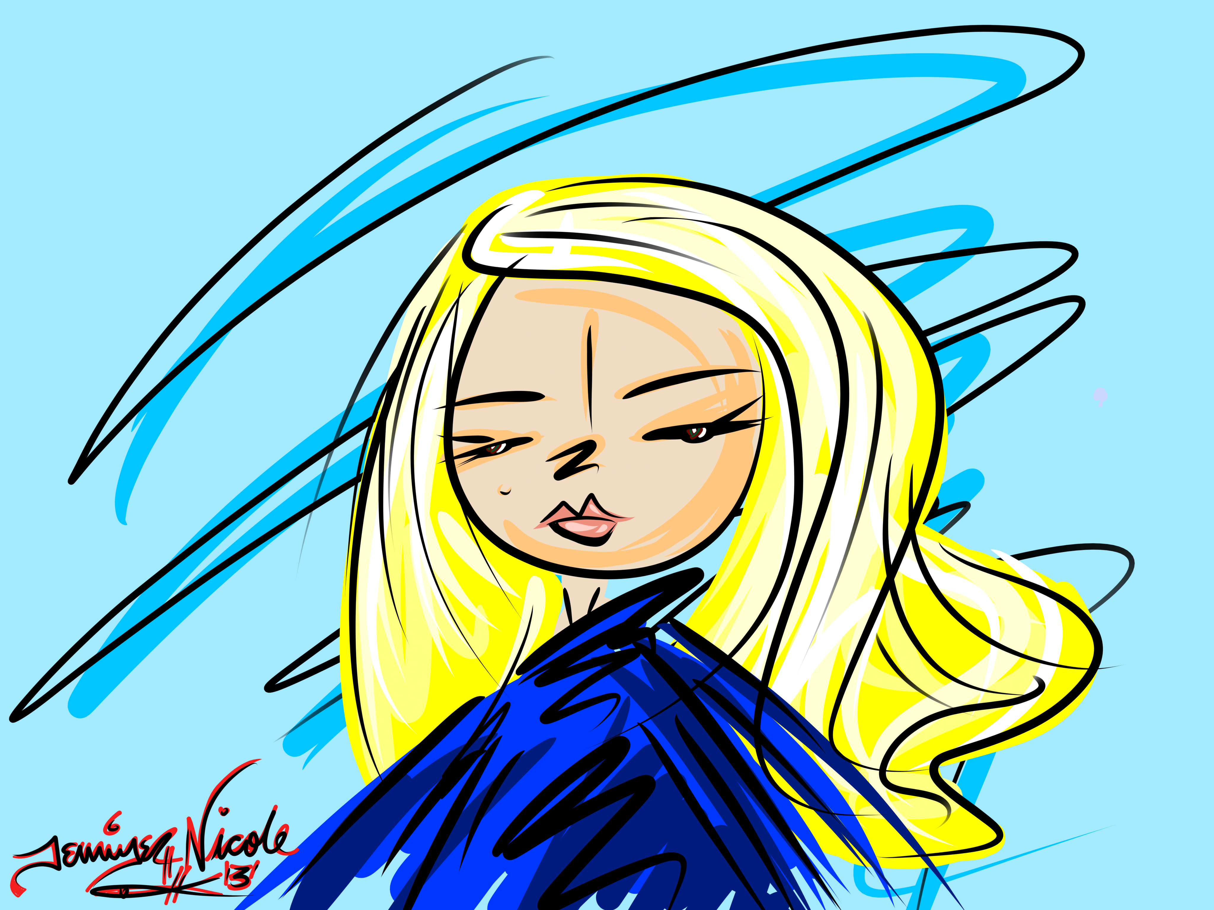 1-6-13 Semi Self Portrait