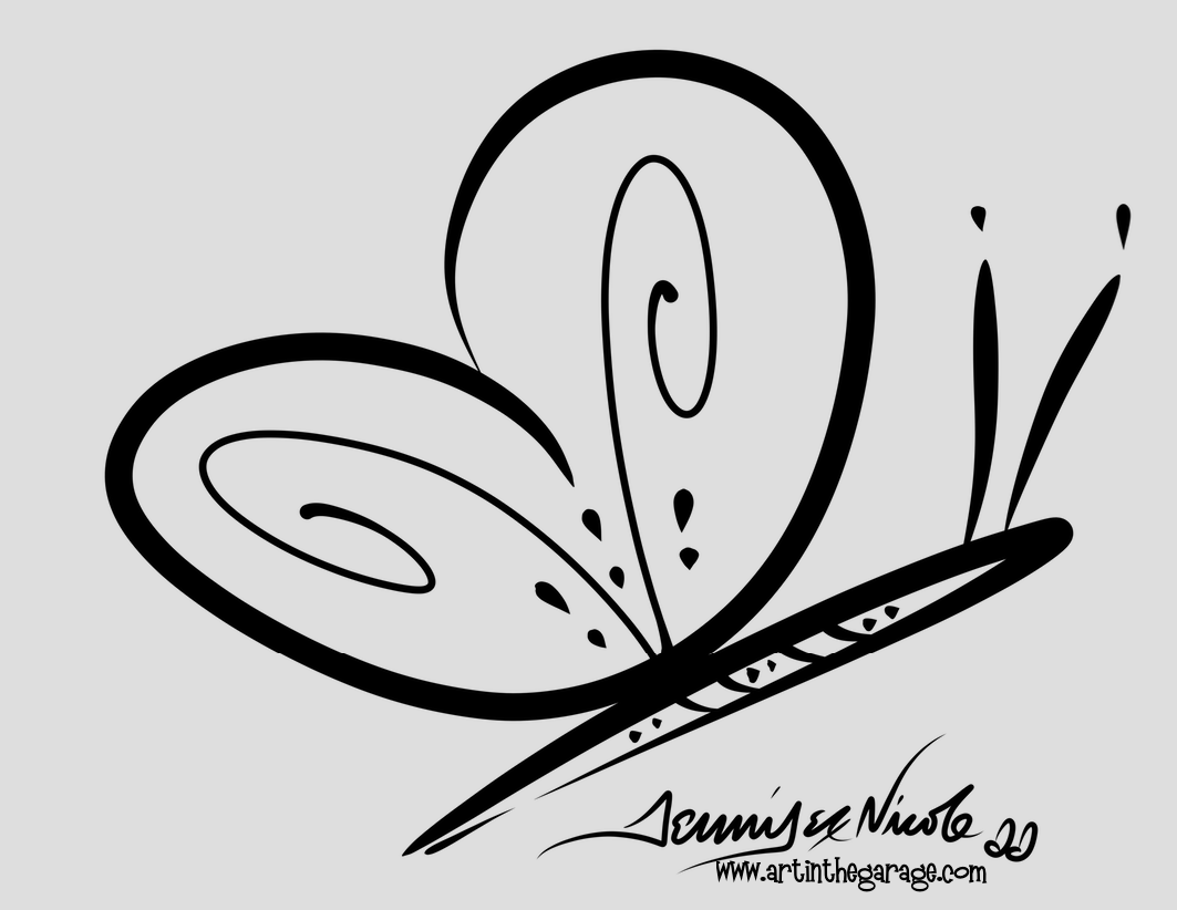 11-13-15 Quick Butterfly Outline