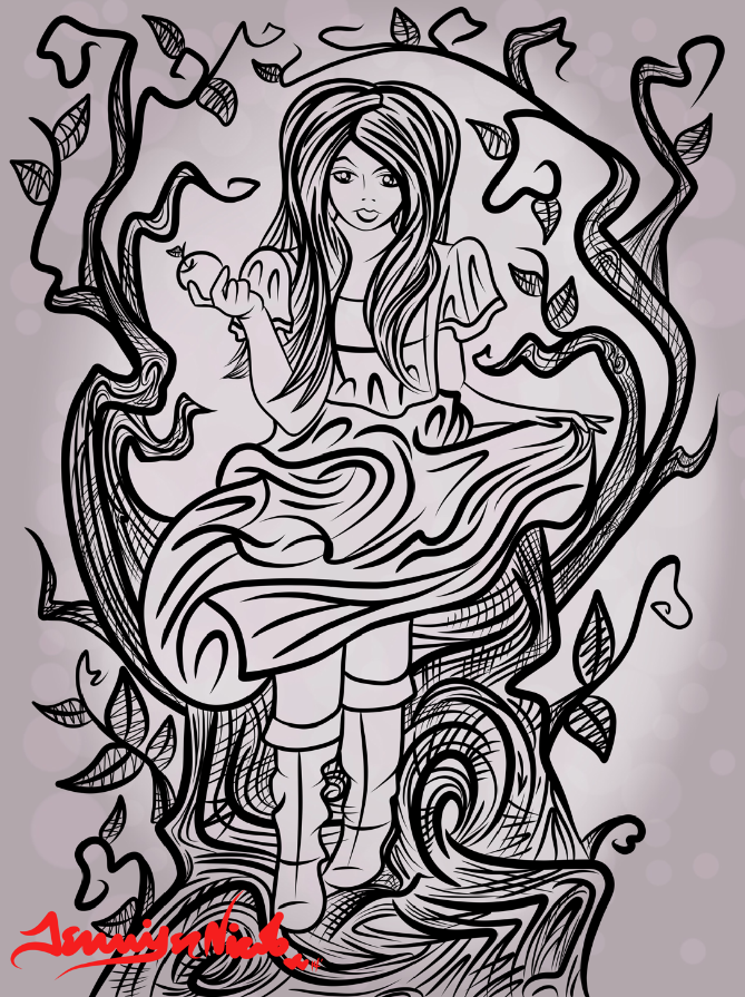 1-2-14 Sketch Snow White.png