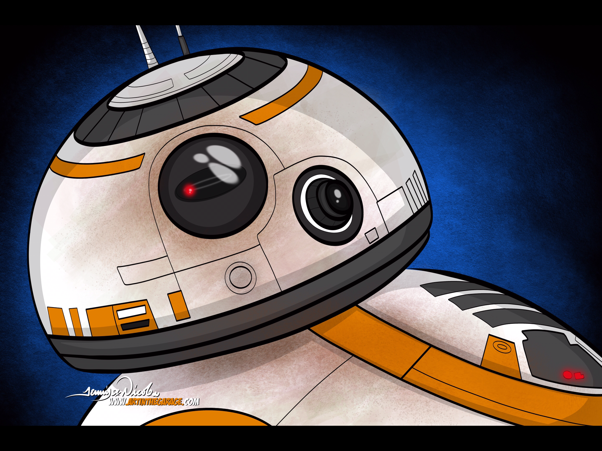 12-22-19 Starwars FanArt BB8