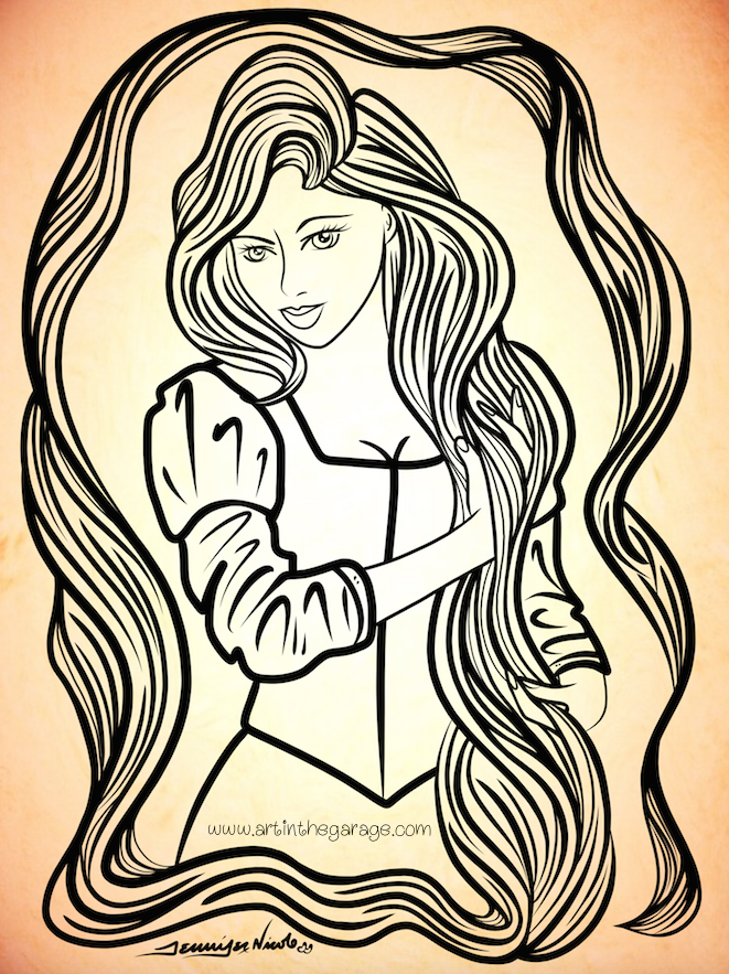 7-2-15 Rapunzel
