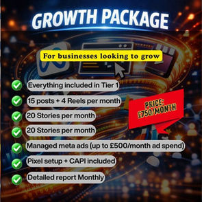 Hispano Enterprise Marketing Services pack Growth Package