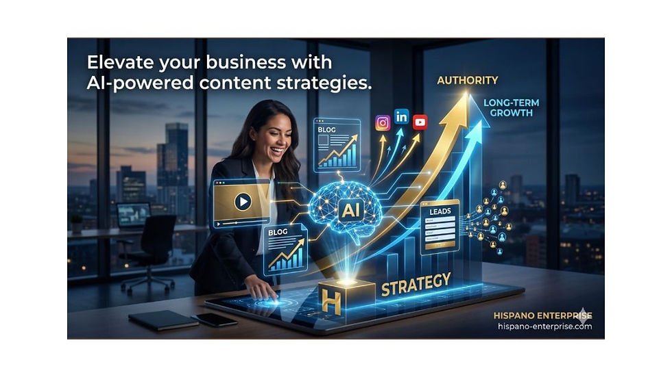 Elevate your business with AI-powered content strategies