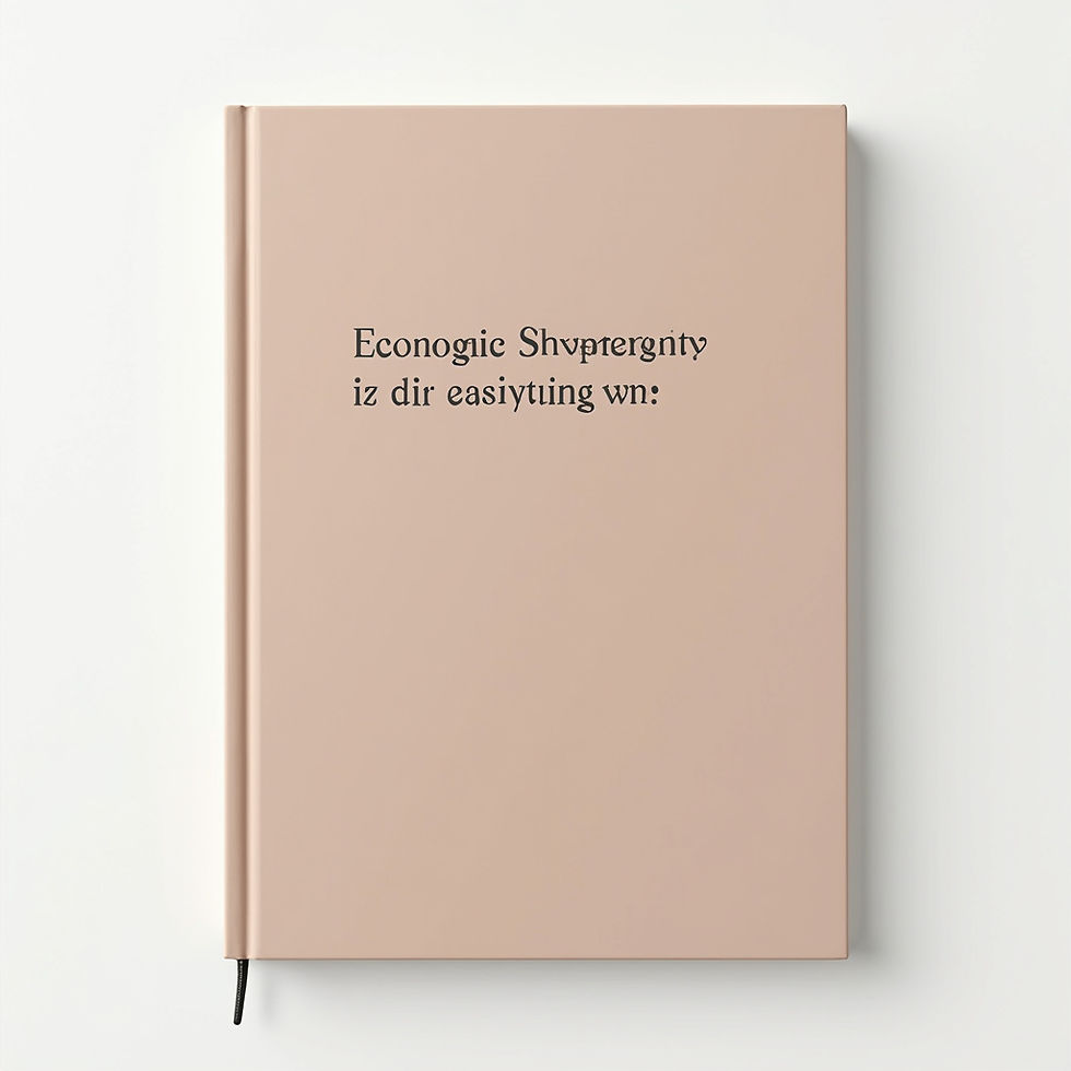 Economic Sovereignty Text