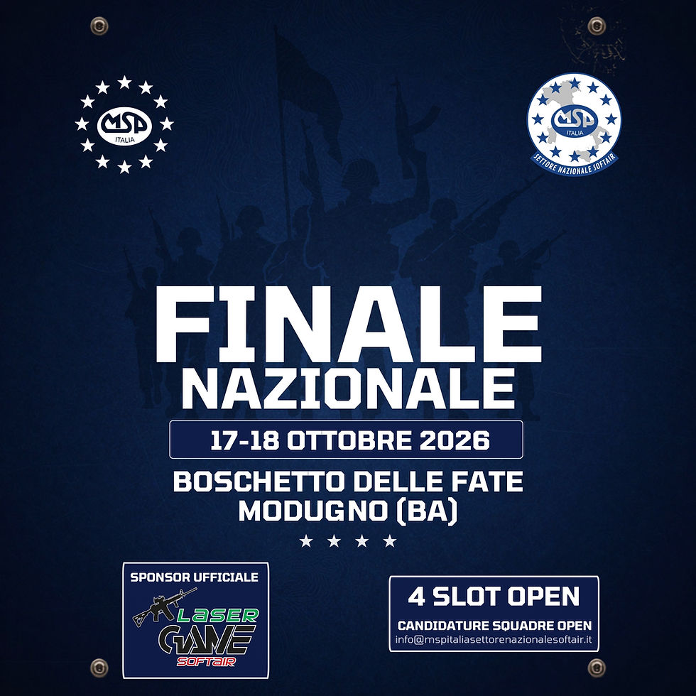 FINALE NAZIONALE - MSP Italia Settore Nazionale Softair