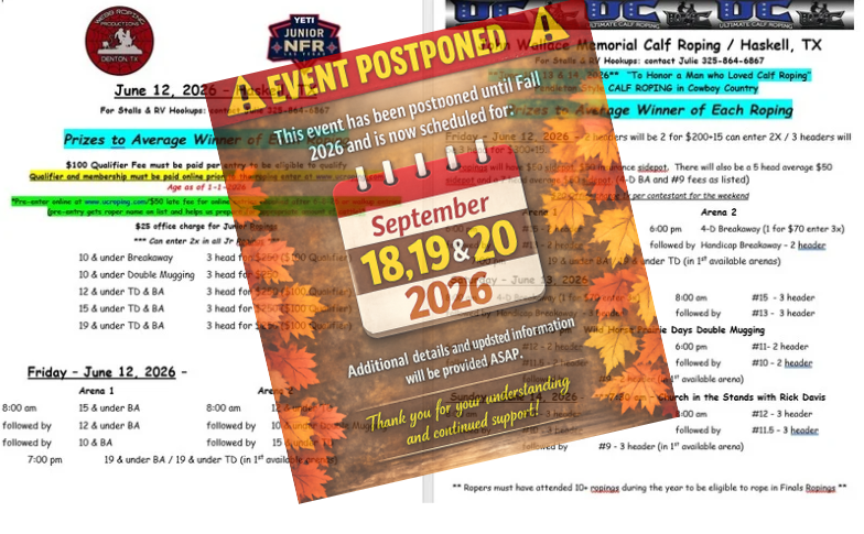 Haskell 2026 Postpone til fall flyer.png