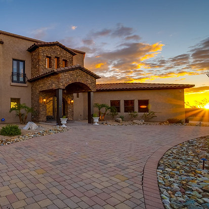 real-estate-photography-mesa-az-9017-e-redberry-twilight-front exterior two story
