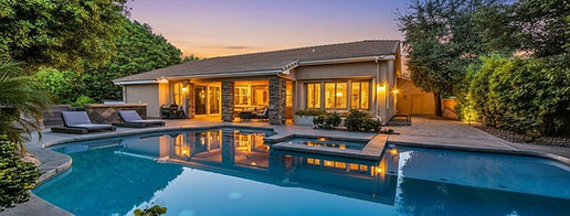 real-estate-photography-tempe-az-7938-s-dateland-dr twilight exterior pool