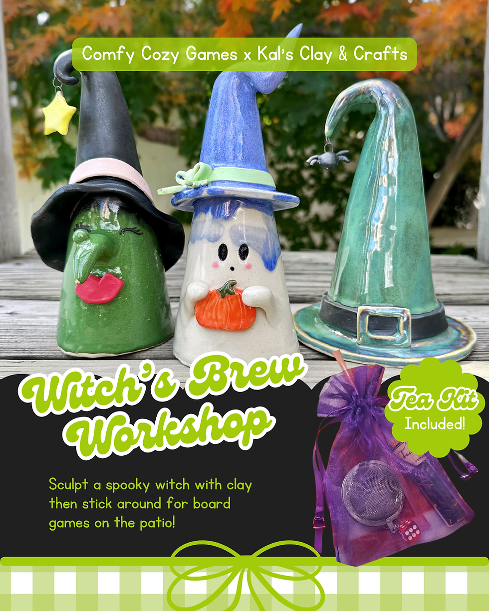 Witch's Brew - Comfy Cozy Clay & Tea