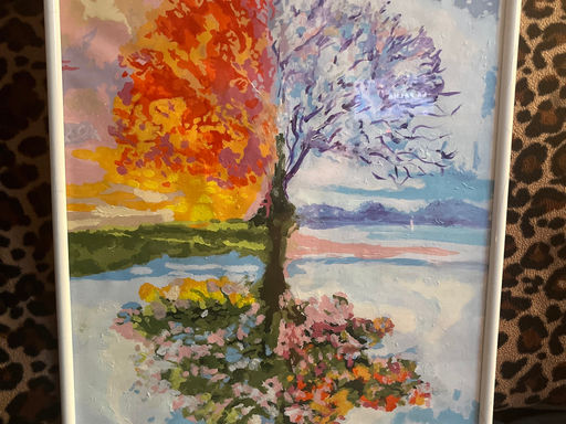 Ein Bild voller Geduld und Erinnerungen.