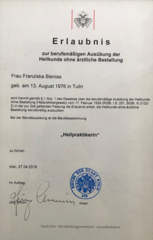 Heilpraktikerin