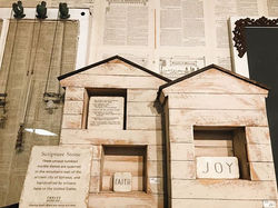 Scripture stones and pretty new wall dec