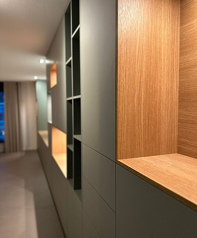 maatwerk kast met led verlichting