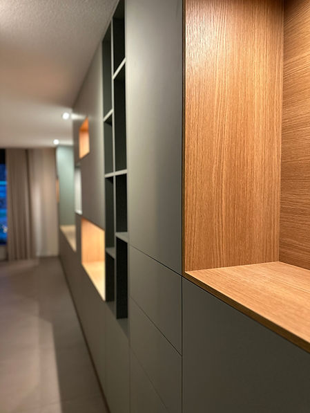 maatwerk kast met led verlichting