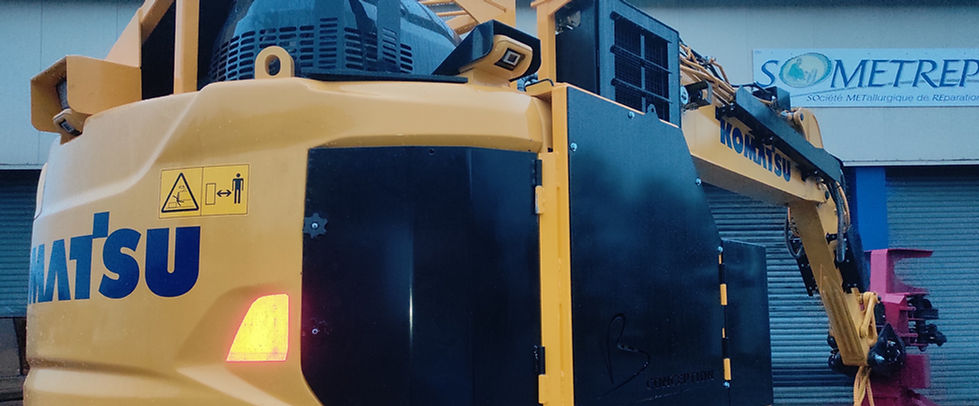 BLINDAGE KOMATSU PC228US