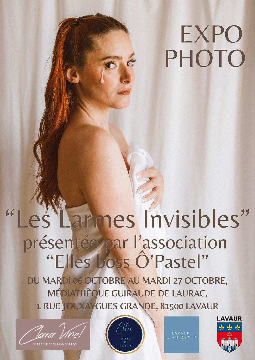 L'expo "Les Larmes Invisibles" revient... et cette fois, dans le Tarn (81) ♥