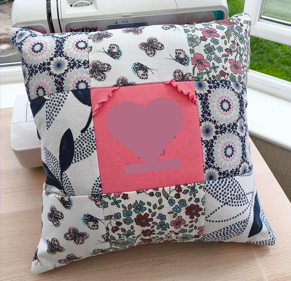 Thumbnail: Keepsake Patchwork Cushion