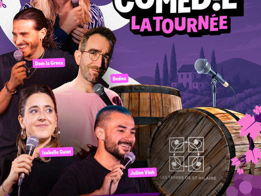 Soirée stand-up le 24 juin aux Terres de Saint Hilaire (Ollières)