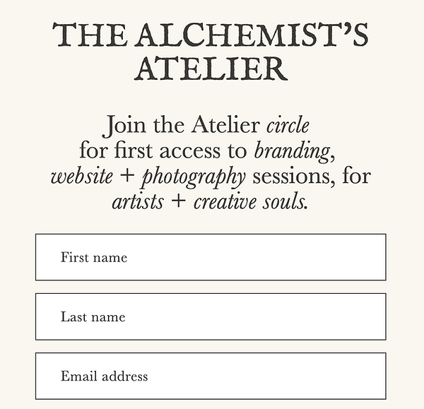 Join the Atelier