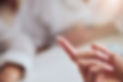 close up of contact lens