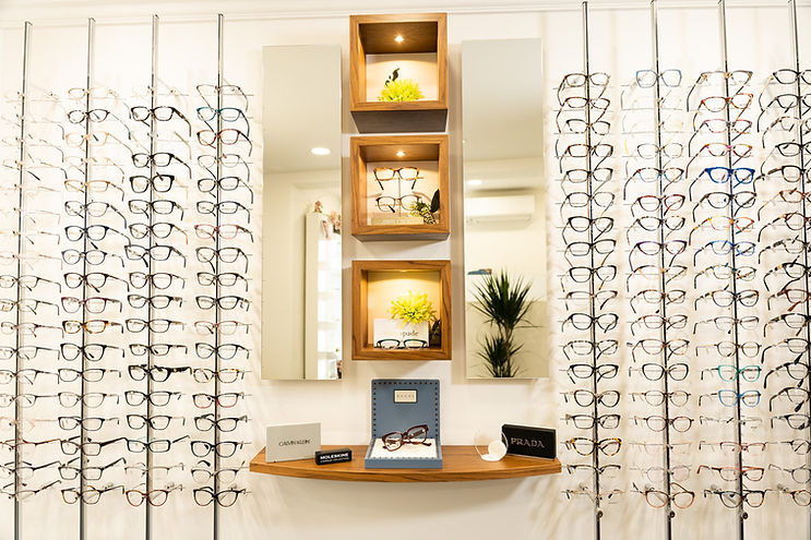 Collection of quality designer frames