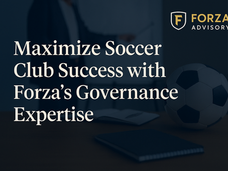 Maximize Soccer Club Success with Forza's Governance Expertise
