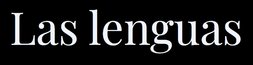 Las lenguas