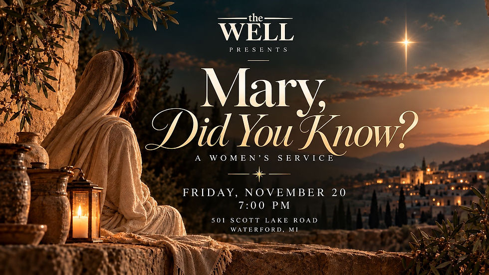 Deeper: Mary, Did You Know?