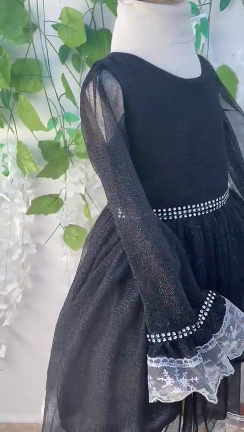 Küçük resim: SİMLİ TÜL ELBİSE