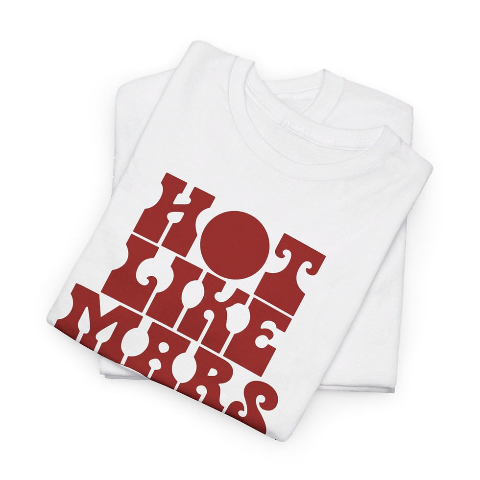 Thumbnail: Helmet Logo Unisex Heavy Cotton Tee, Tall Red Transparent Helmet