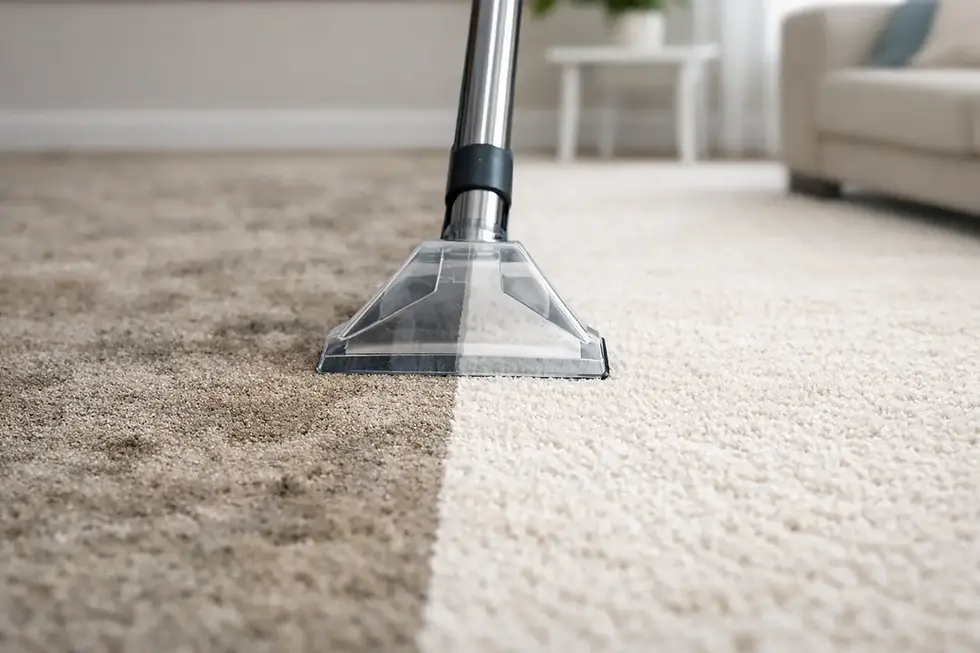 Before and After Carpet Cleaning Results