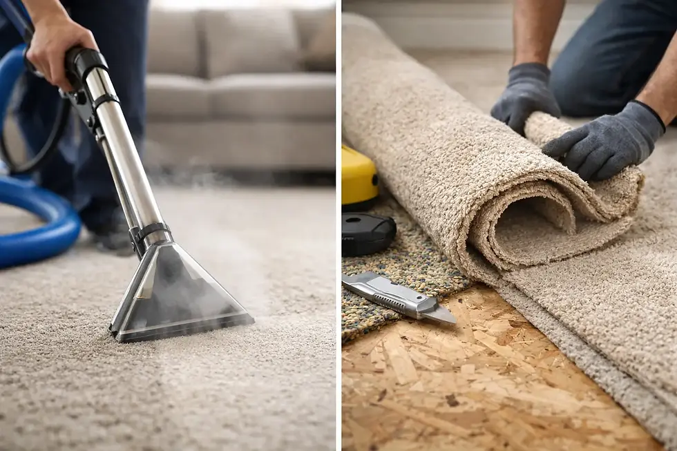 Carpet Cleaning vs Replacement: Which Wins?