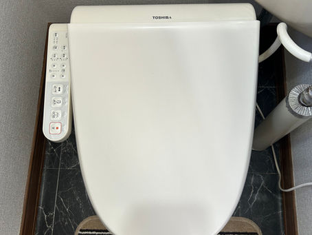 札幌市白石区温水便座取替!