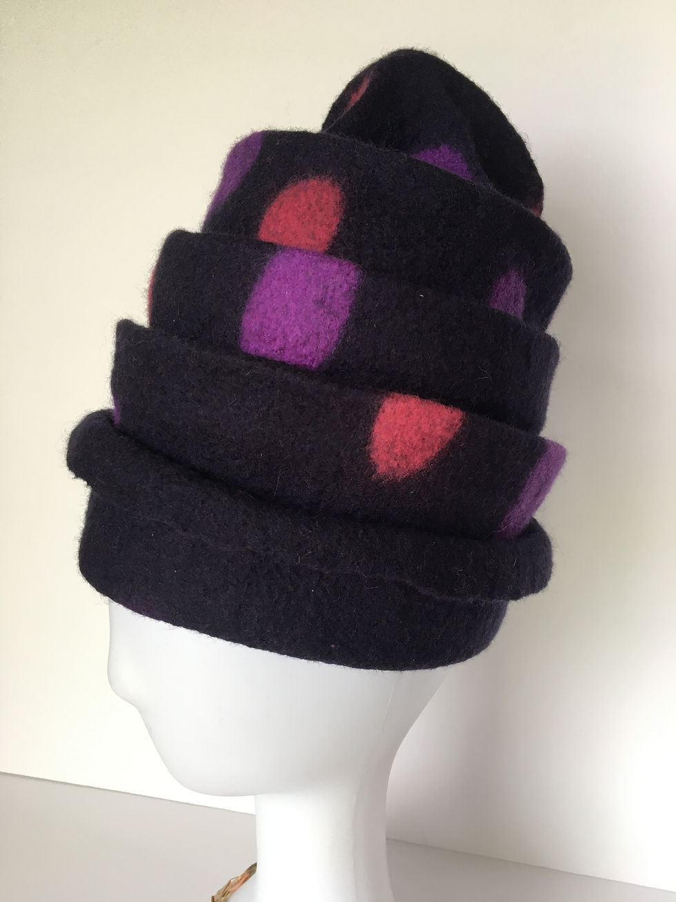 Thumbnail: Unique hand felted hat