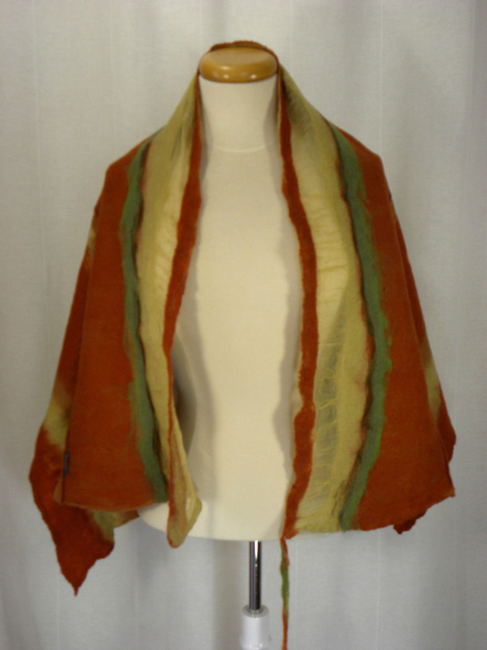 Thumbnail: Hand felted wool scarf