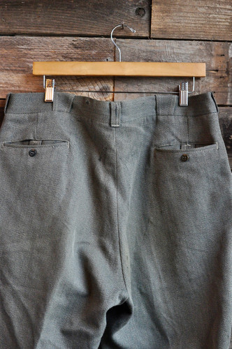 40s Day's Ranger Whipcord Trousers | 38x28 | RANSACK