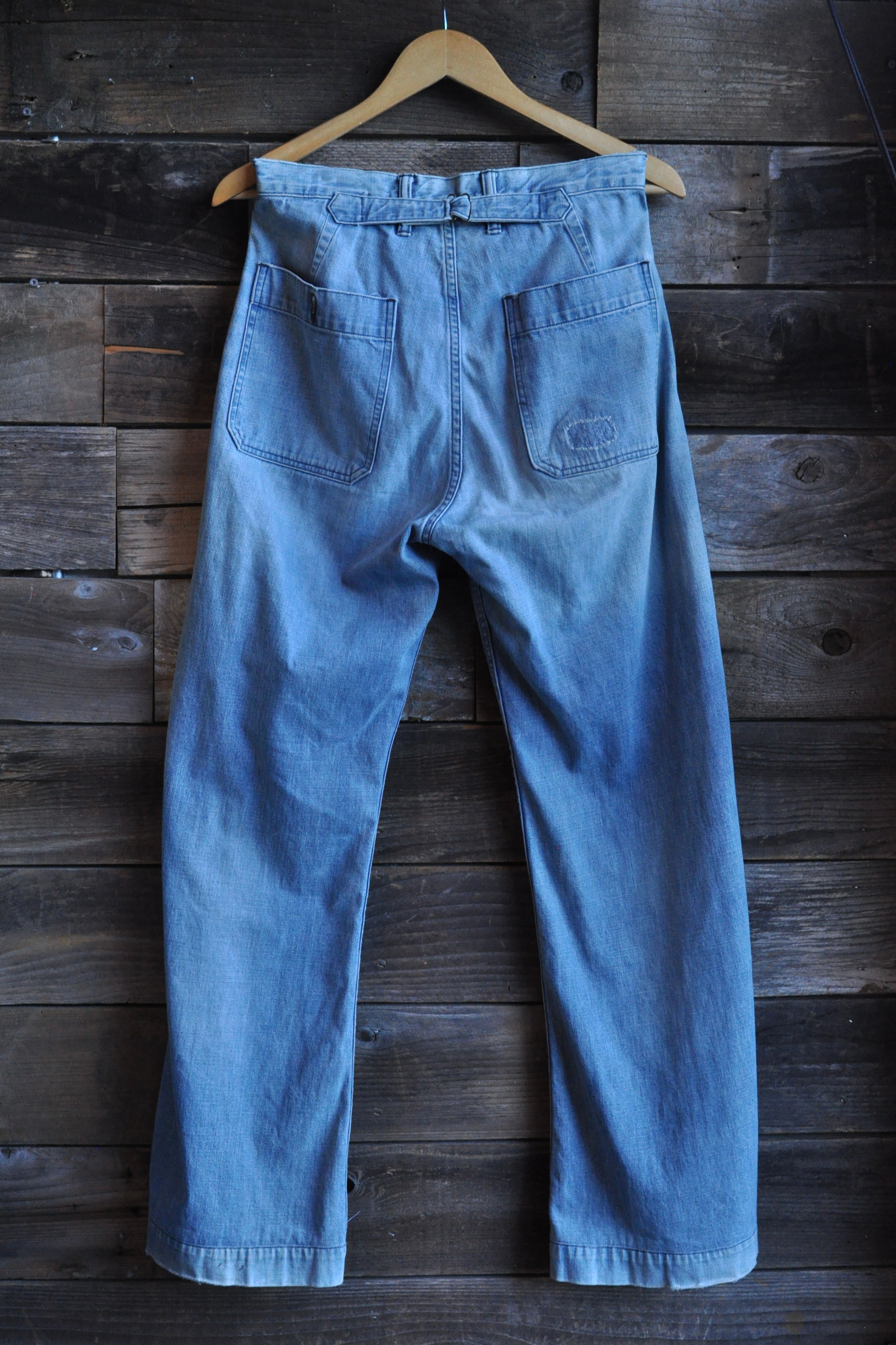 RRL 30s Style Buckleback Sailor Jeans