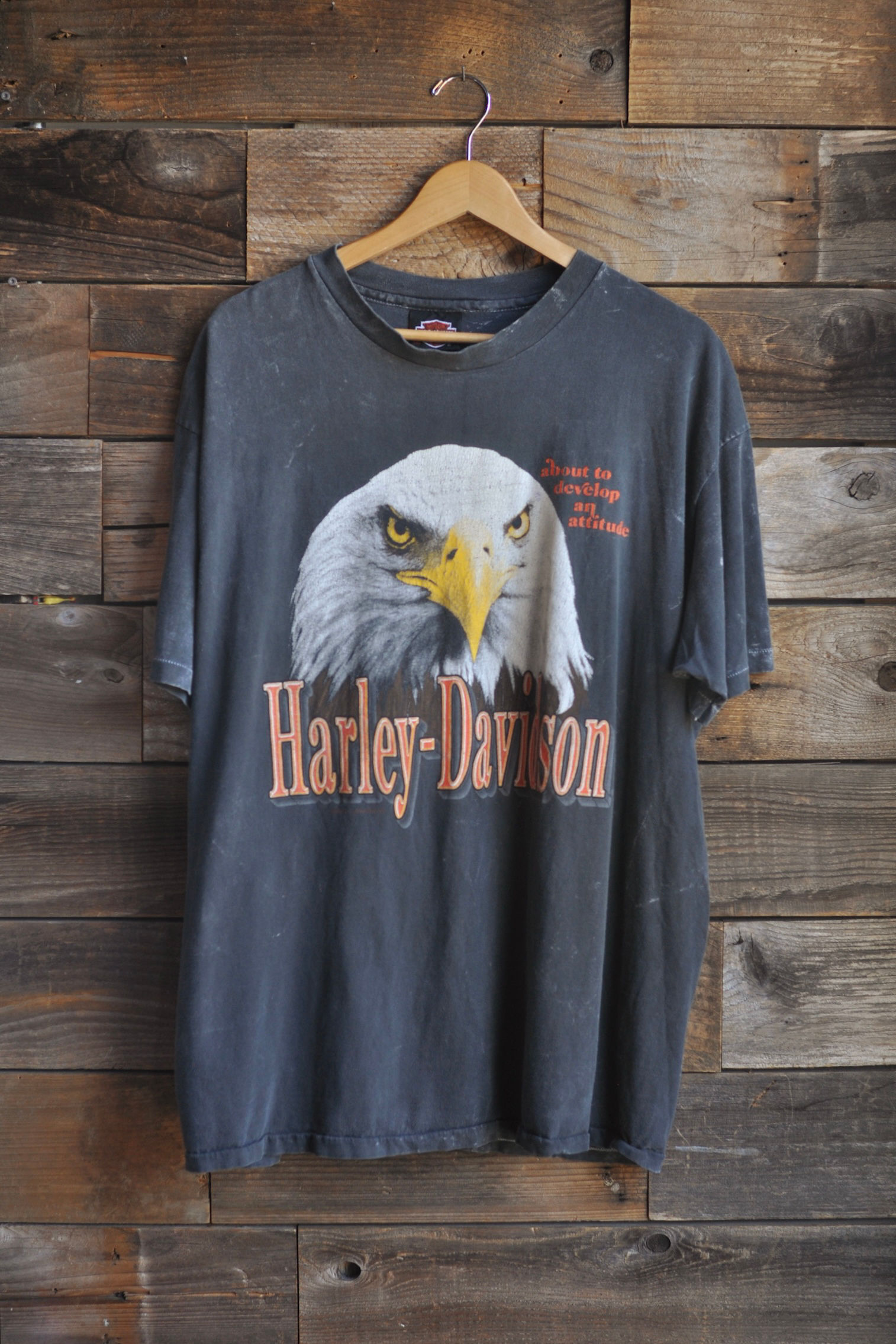 Vintage 90s 1990 Cotton Harley Davidson Daytona Attitude Tee | XXL