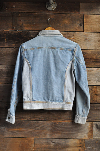 Rare Vintage 1970s Lee Gemini Reversible 70s Denim Jacket