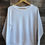 Thumbnail: Vintage 50s 60s Distressed White Cotton Single V Sweatshirt | L