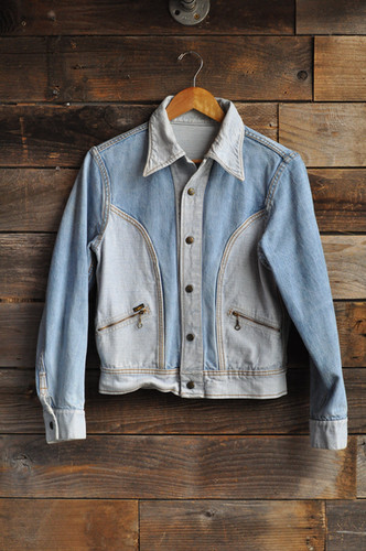 美品◎ 70s Lee Reversible Denim Jacket 70s LEE REVERSIBLE DENIM JACKET — Velour