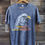 Thumbnail: Vintage 80s Cotton Bleach Washed Harley Davidson Screaming Eagle Tee | M