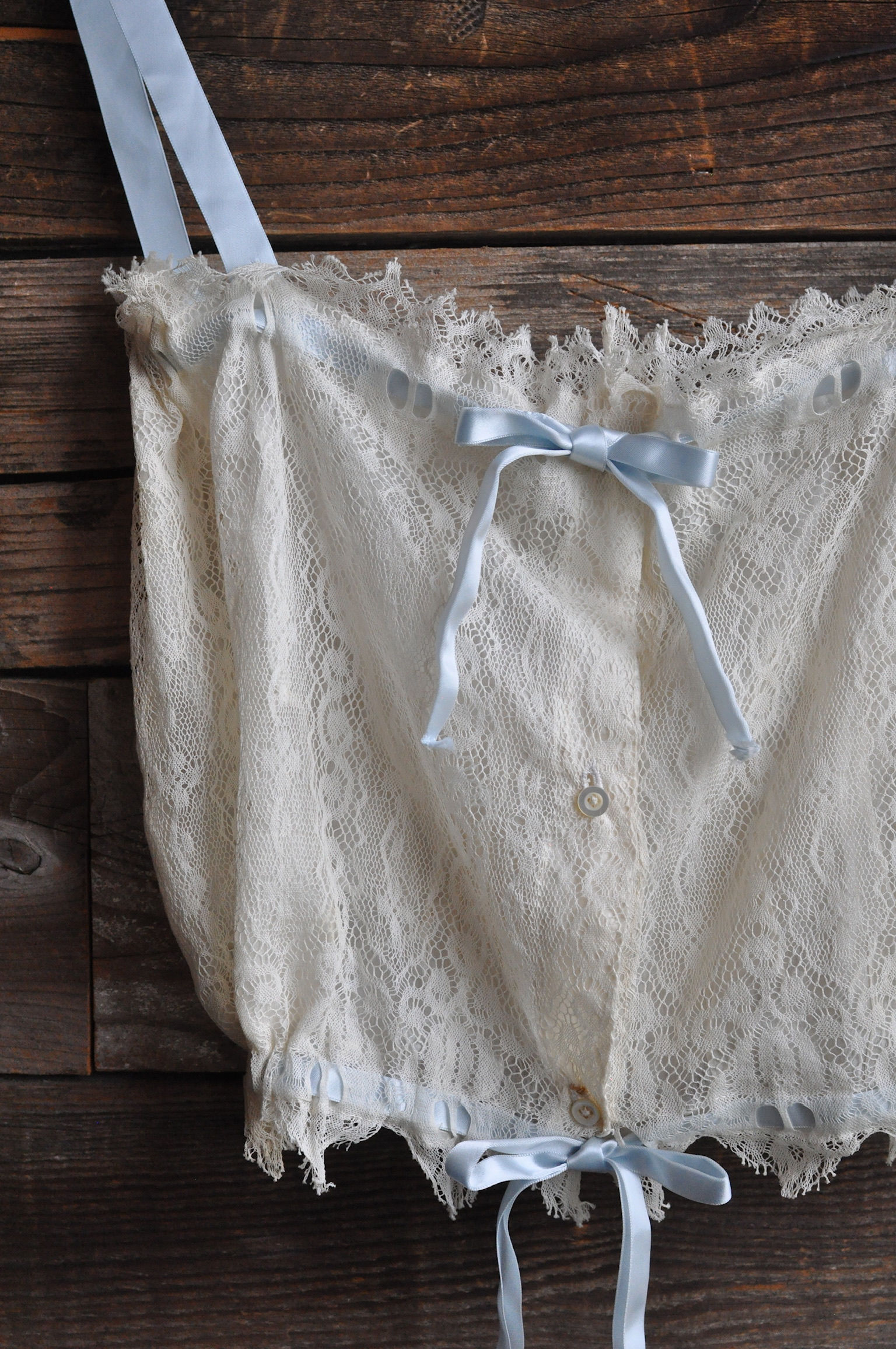 Antique Lacework Corset Cover | XS-XL